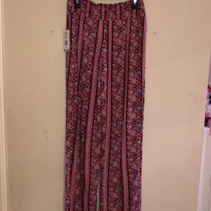 floral hippy pants